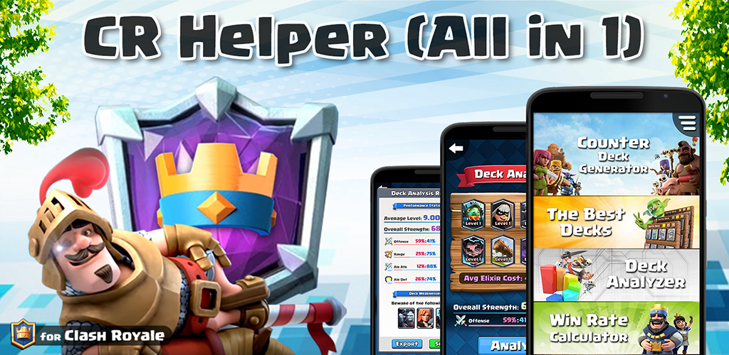 Helper for Clash Royale (All-in-1)